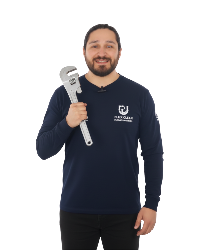 FluxClean: Gasfitería a domicilio confiable en Santiago — limpieza de cañerías, filtros y más
